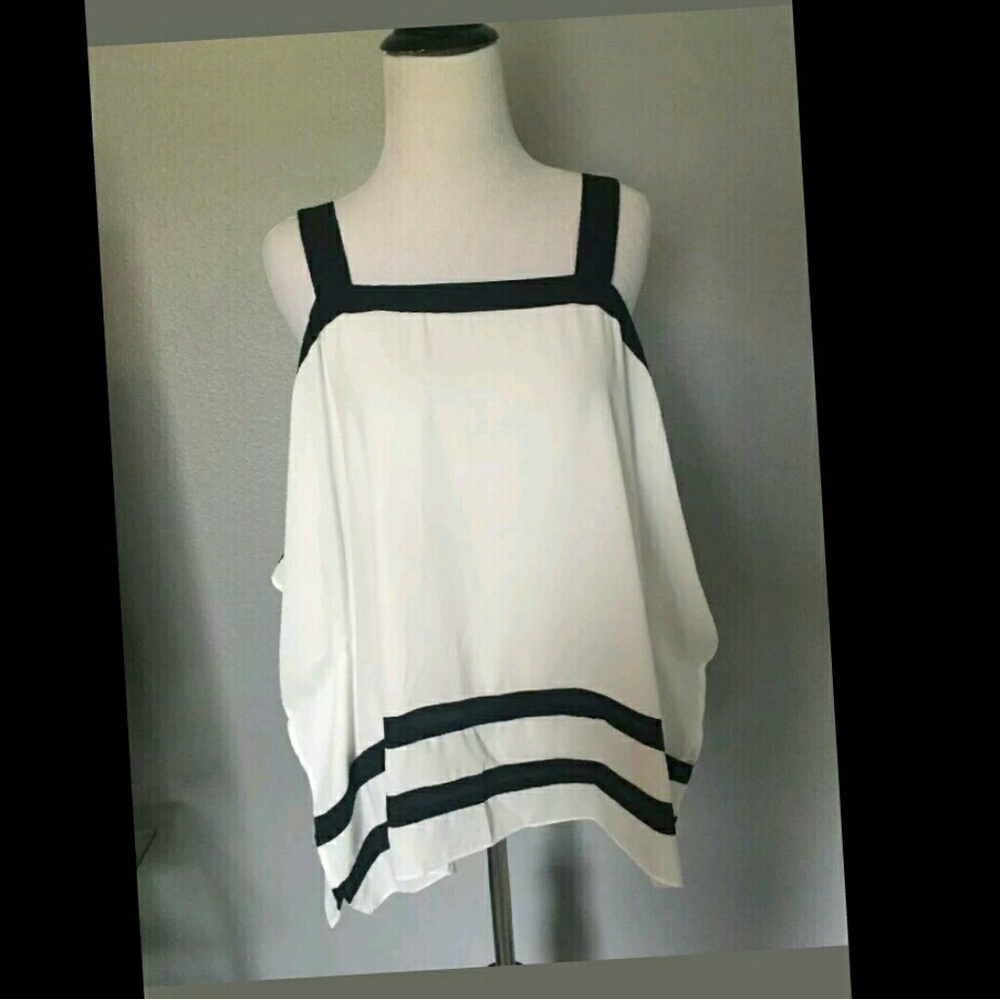 INC International Concepts Black White NWT